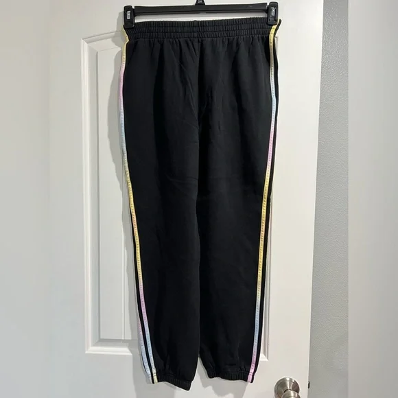 Kids boys girls black ADIDAS sweats youth loose XL Y pink blue green yellow - Picture 6 of 9